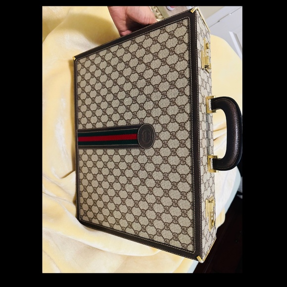 Gorgeous one of a kind Gucci Briefcase - Picture 1 of 8